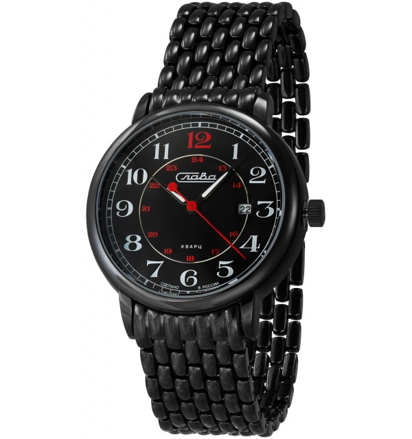 1414703/2115-100 Slava Russian quartz wrist watch