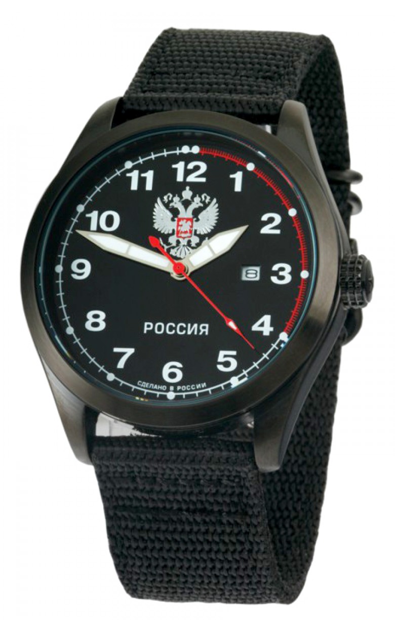 С2864323-2115-09  кварцевые часы Спецназ "Атака" логотип Герб РФ  С2864323-2115-09