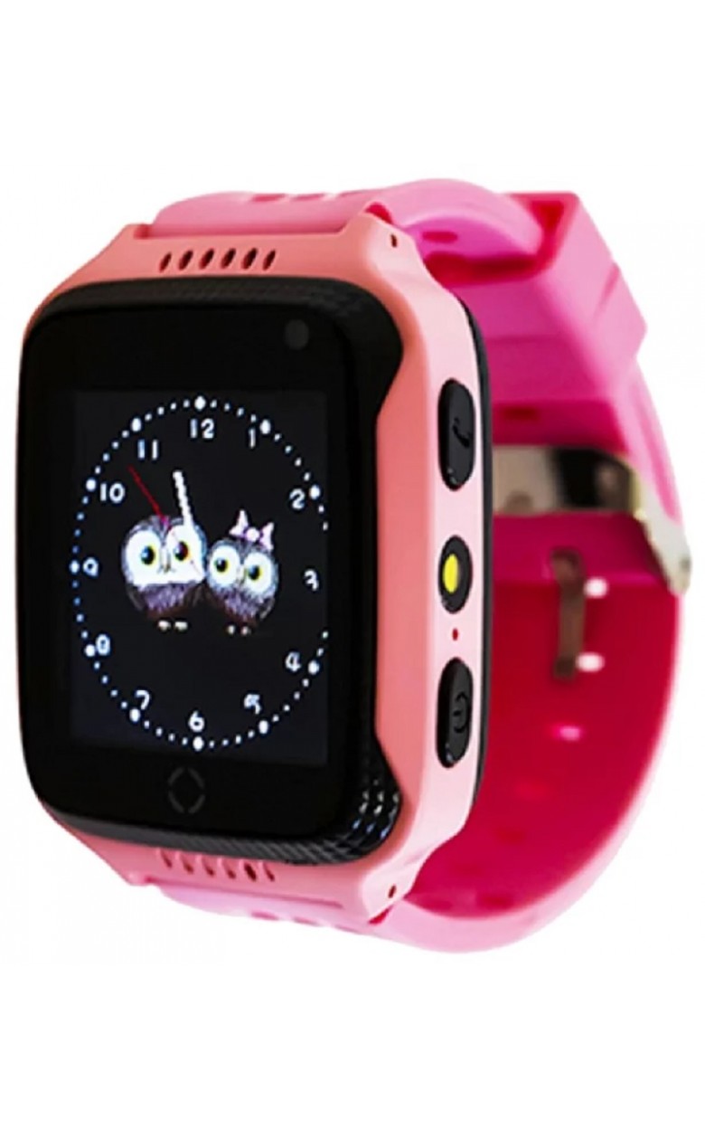G100 розовый  кварцевые наручные часы Smart Baby Watch  G100 розовый