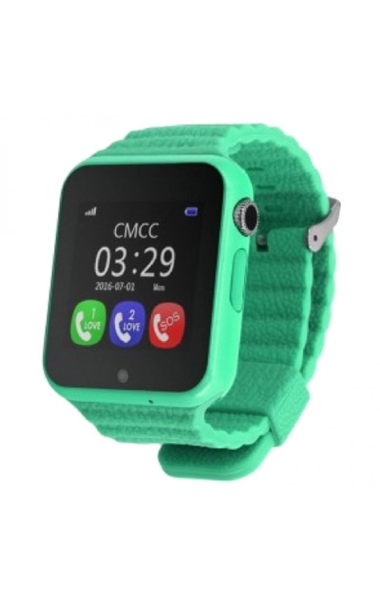 X10 бирюзовый  кварцевые наручные часы Smart Baby Watch  X10 бирюзовый