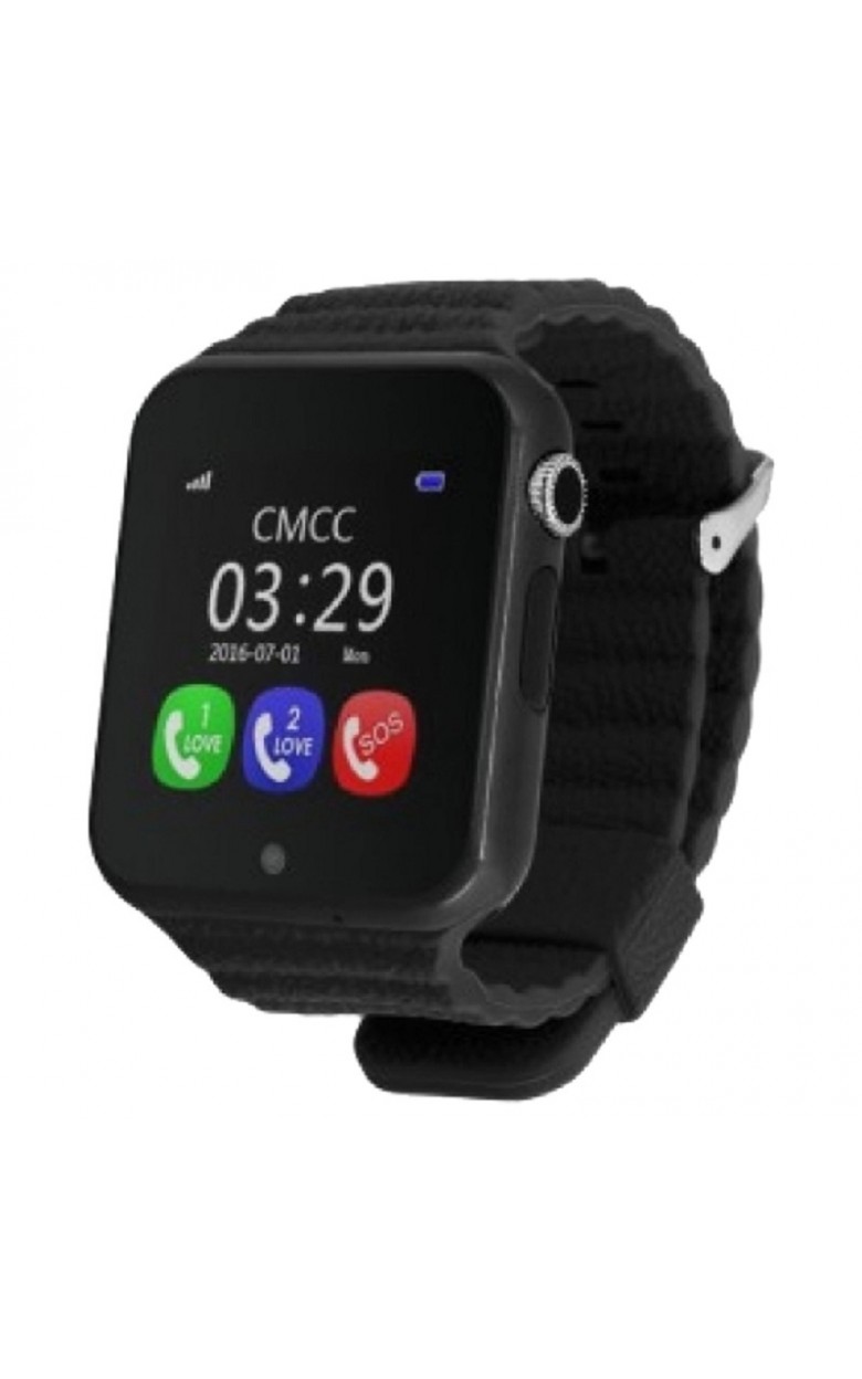 X10 черный  кварцевые наручные часы Smart Baby Watch  X10 черный
