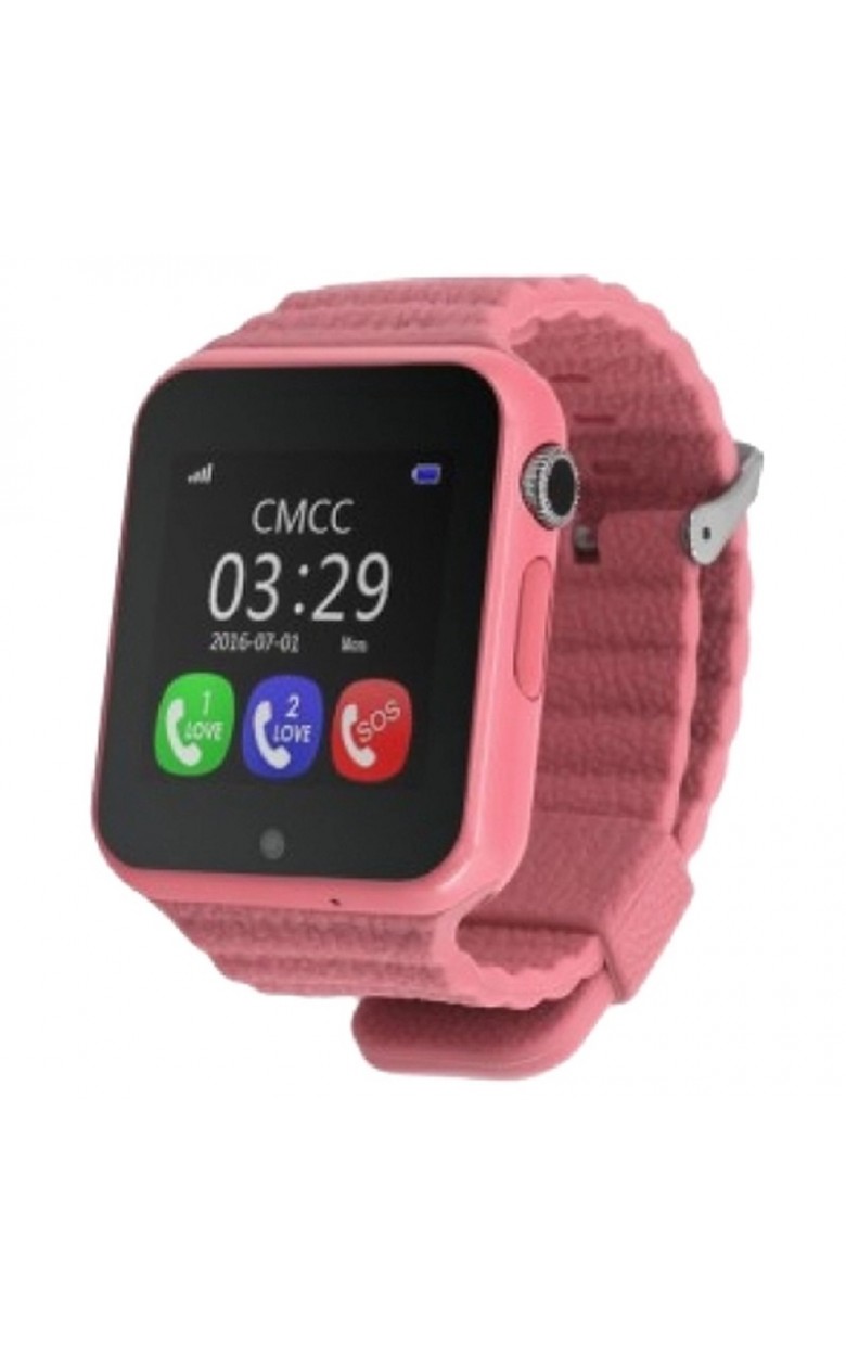 X10 розовый  кварцевые наручные часы Smart Baby Watch  X10 розовый