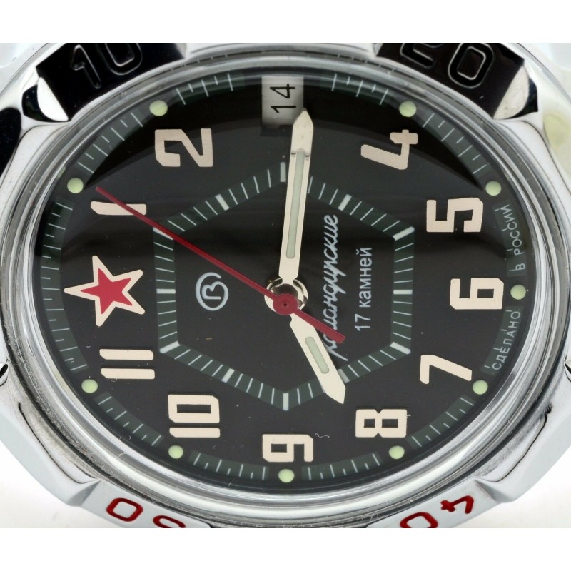 811744 russian механический wrist watches Vostok "Komandirskie" for men  811744