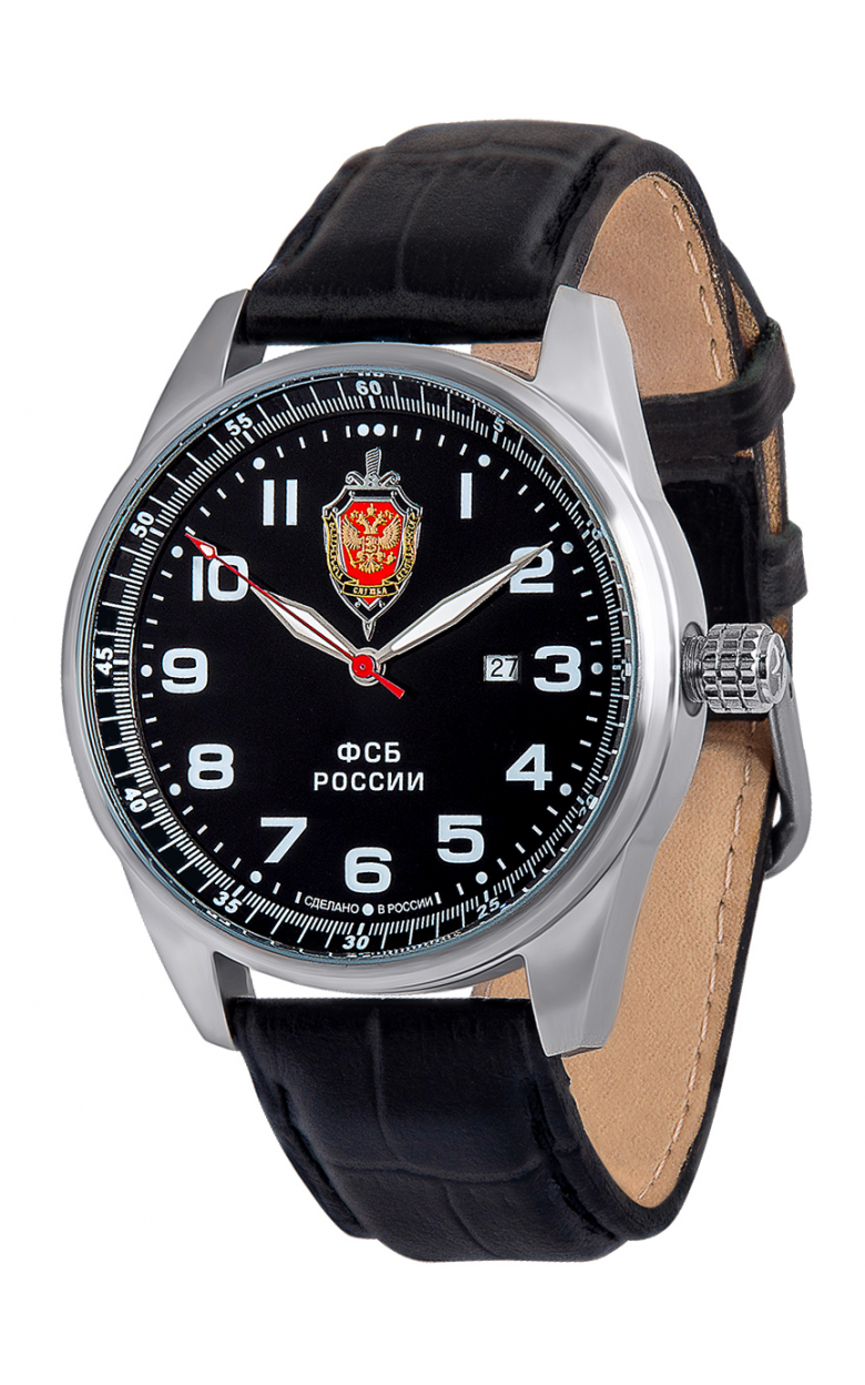 С9370348-2115  кварцевые часы Спецназ "Профессионал" логотип ФСБ  С9370348-2115