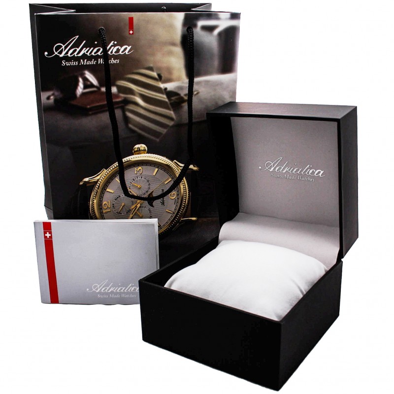 A1282.4116Q  кварцевые наручные часы Adriatica "Titanium"  A1282.4116Q