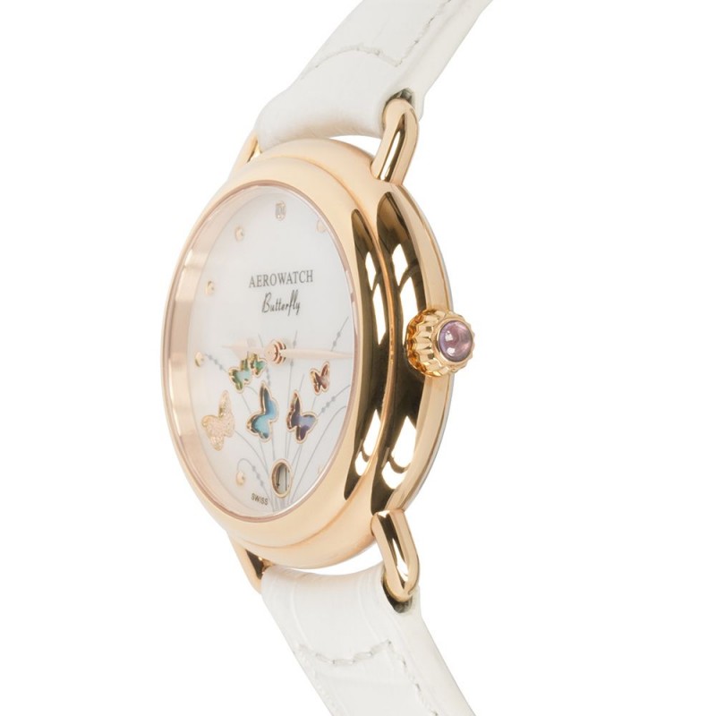44960 RO05 swiss Lady's watch кварцевый wrist watches Aerowatch  44960 RO05