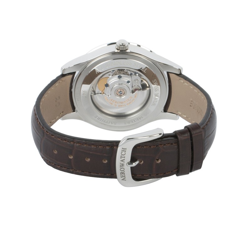 60947 AA01 swiss Men's watch механический wrist watches Aerowatch  60947 AA01