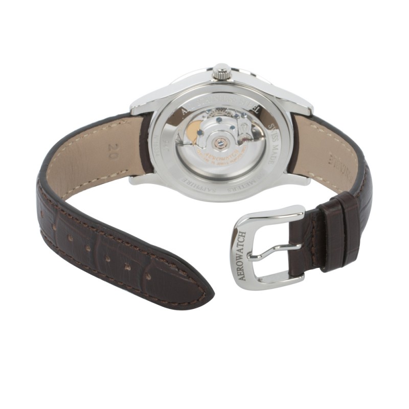 60947 AA01 swiss Men's watch механический wrist watches Aerowatch  60947 AA01