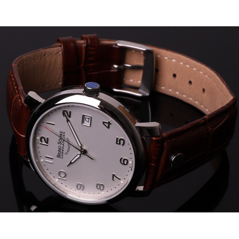 17-13016-223  кварцевые наручные часы Bruno Sohnle "Momento" с сапфировым стеклом 17-13016-223