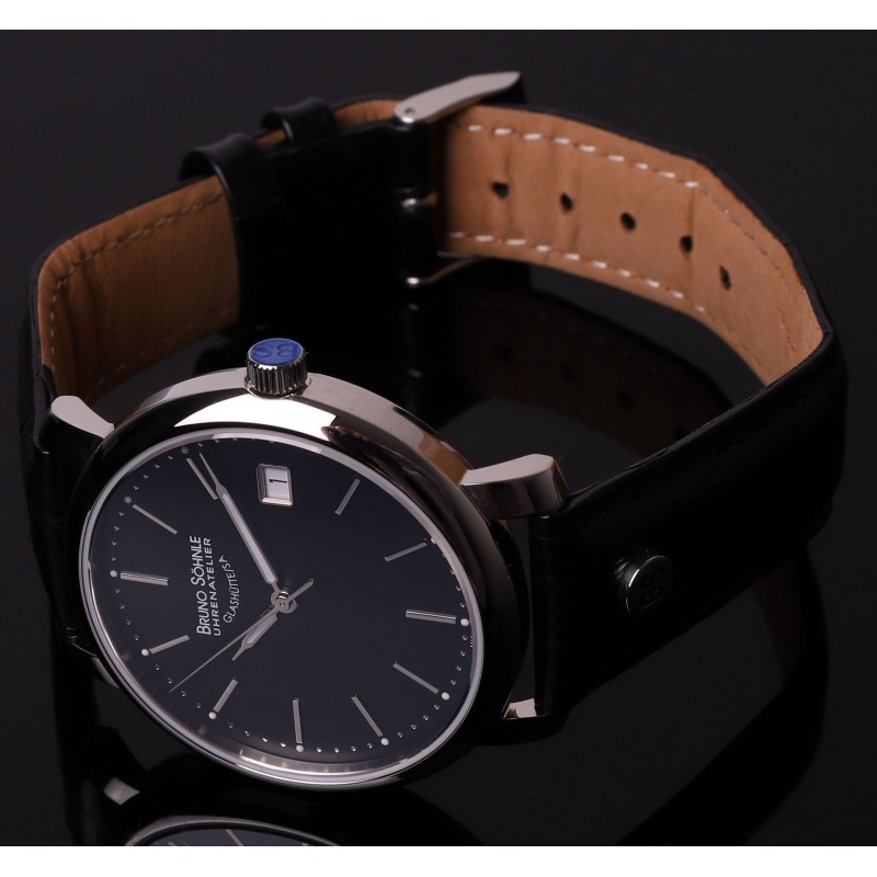 17-13016-741  кварцевые наручные часы Bruno Sohnle "Momento" с сапфировым стеклом 17-13016-741