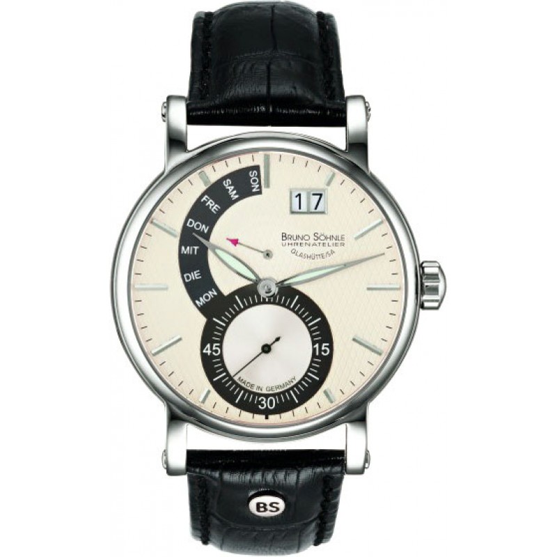 17-13073-281  кварцевые наручные часы Bruno Sohnle "Pesaro" с сапфировым стеклом 17-13073-281