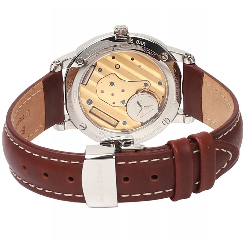 17-13147-245  кварцевые часы Bruno Sohnle "Facetta" с сапфировым стеклом 17-13147-245