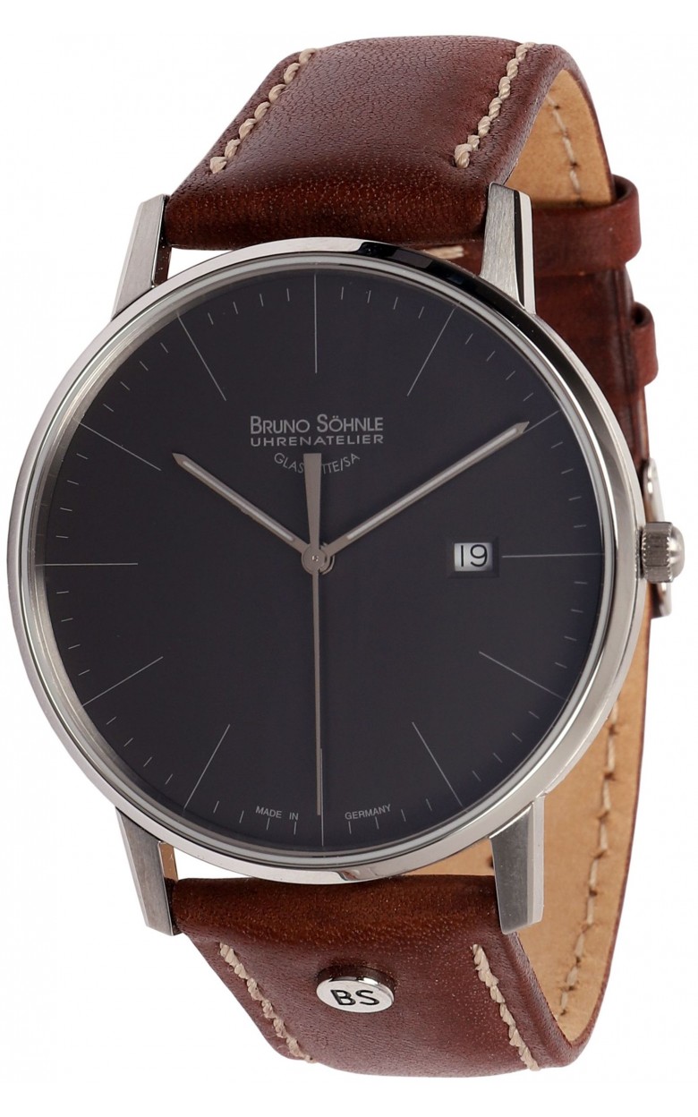17-13175-841  кварцевые наручные часы Bruno Sohnle "Stuttgart" с сапфировым стеклом 17-13175-841