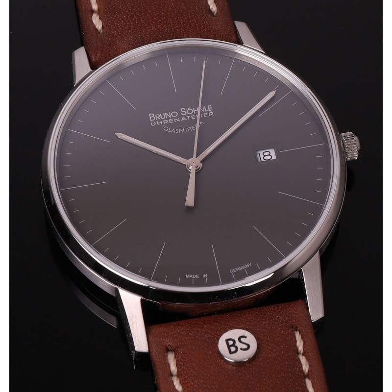 17-13175-841  кварцевые наручные часы Bruno Sohnle "Stuttgart" с сапфировым стеклом 17-13175-841