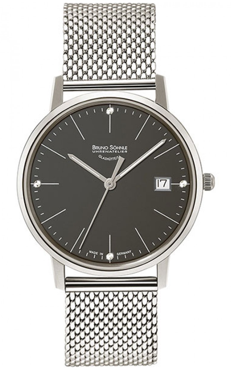 17-13176-840  кварцевые наручные часы Bruno Sohnle "Stuttgart" с сапфировым стеклом 17-13176-840