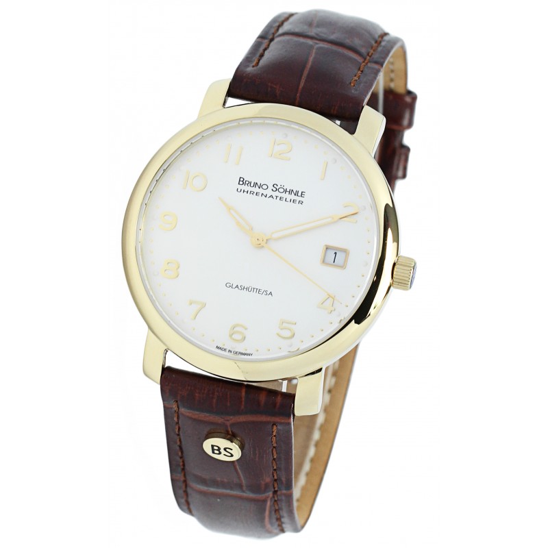 17-33016-223  кварцевые наручные часы Bruno Sohnle "Momento" с сапфировым стеклом 17-33016-223