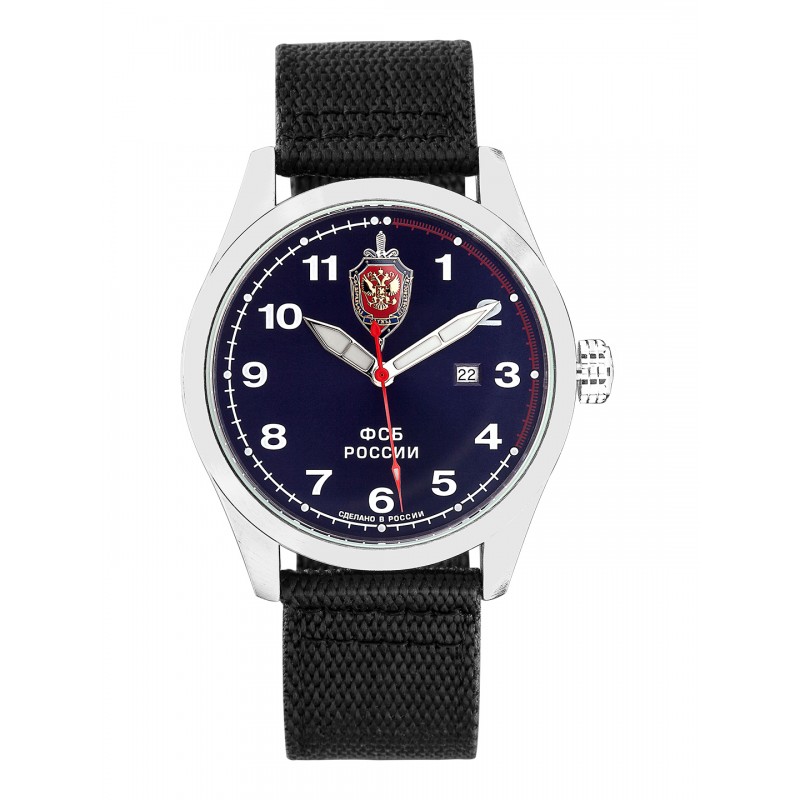 С2861372-2115-09 russian military style кварцевый wrist watches Spetsnaz "Ataka" for men logo ФСБ РОССИИ  С2861372-2115-09