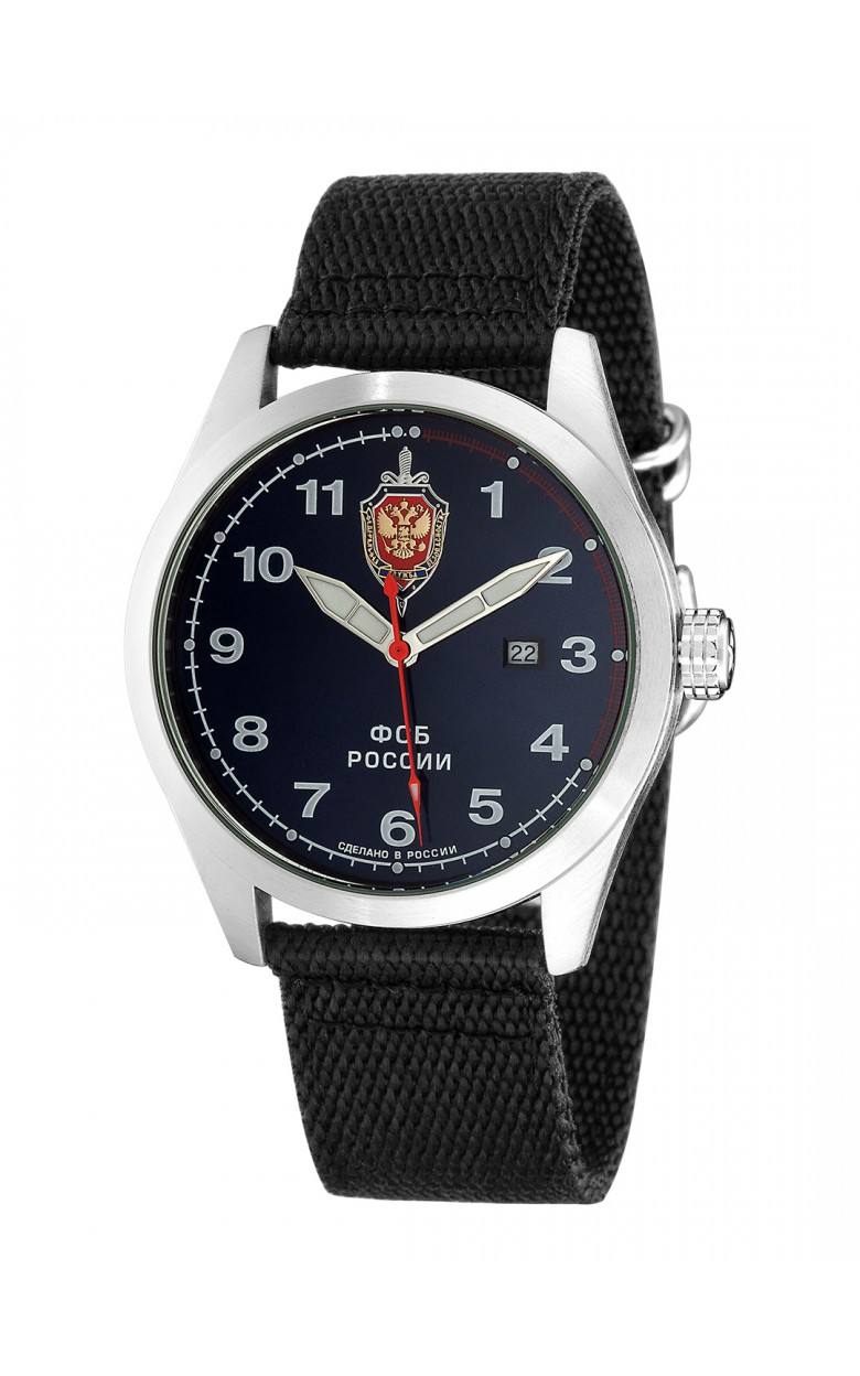 С2861372-2115-09  кварцевые часы Спецназ "Атака" логотип ФСБ РОССИИ  С2861372-2115-09