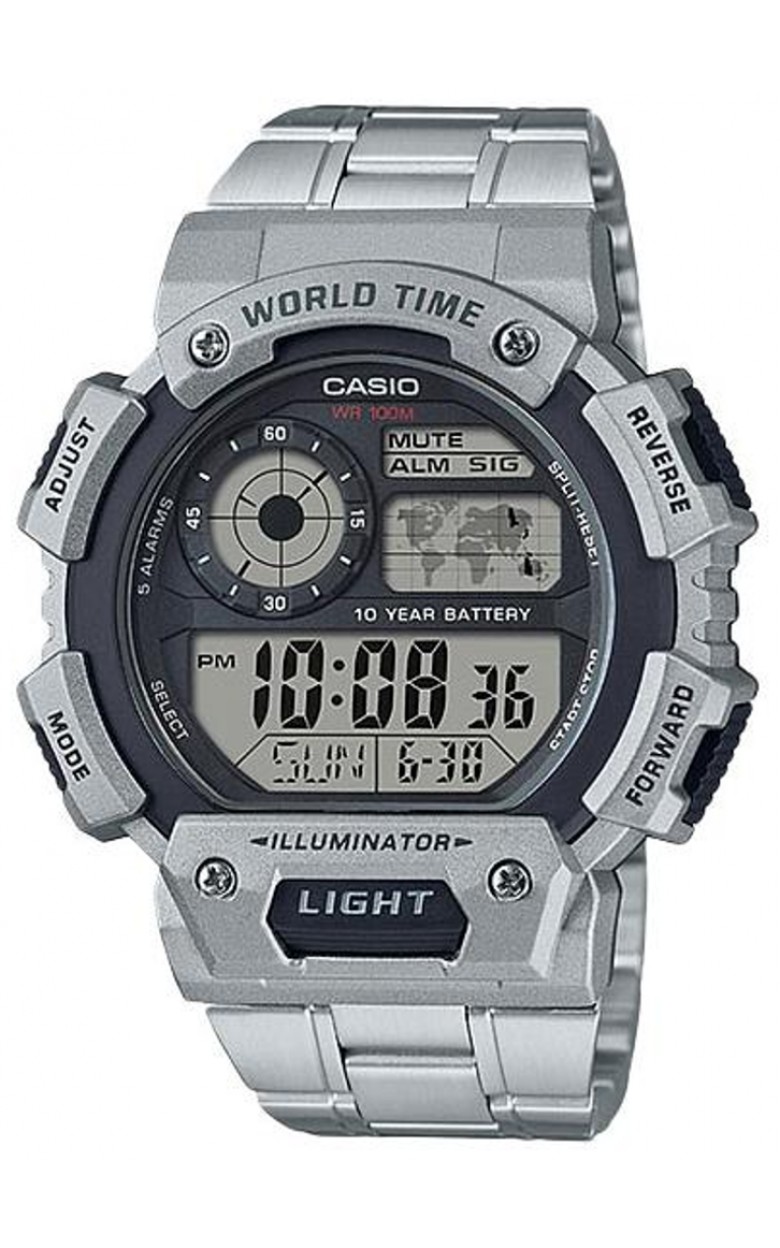 AE-1400WHD-1A  кварцевые наручные часы Casio "Sports"  AE-1400WHD-1A