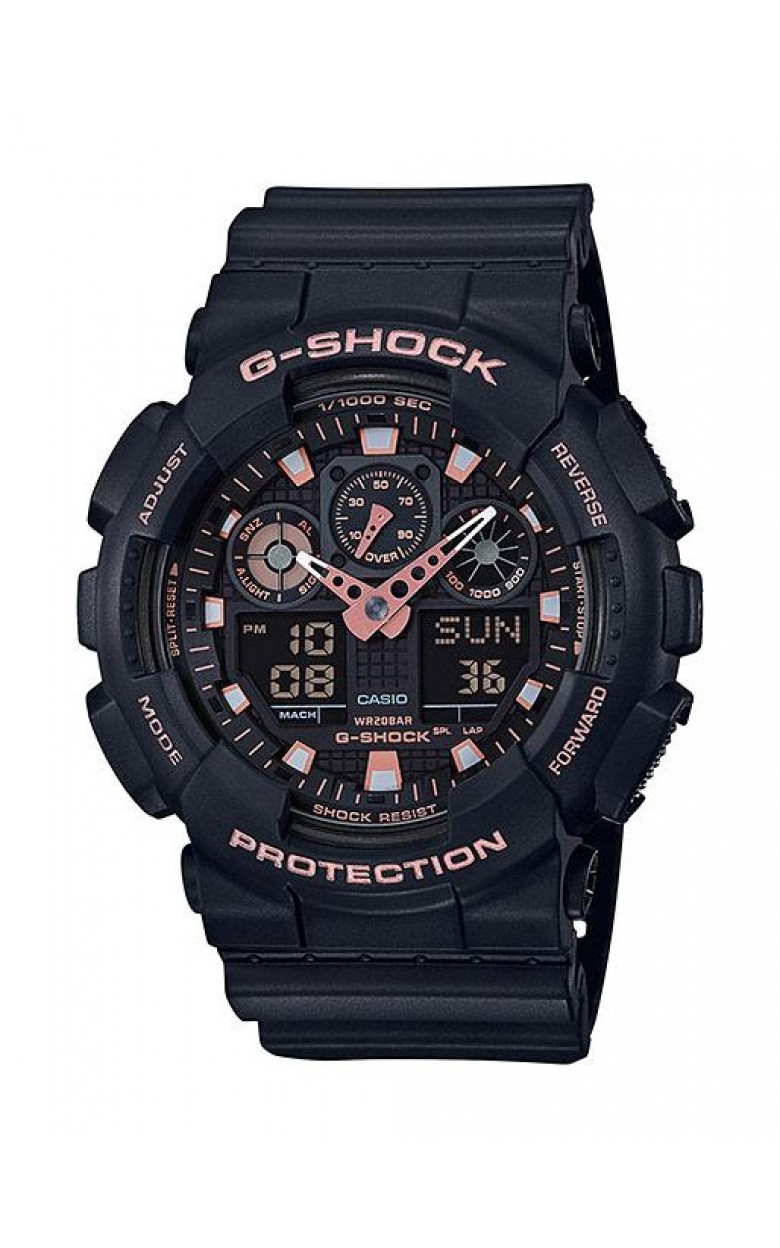 GA-100GBX-1A4  кварцевые наручные часы Casio "G-Shock"  GA-100GBX-1A4