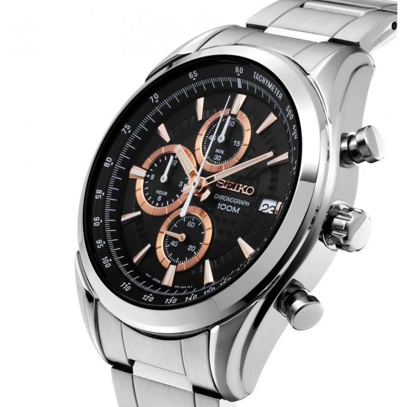 SSB199P1  кварцевые с функциями хронографа наручные часы Seiko "CS Sports"  SSB199P1