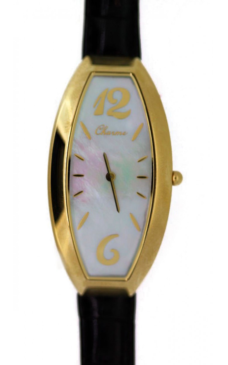 9004-3 GG  кварцевые часы Charme с сапфировым стеклом 9004-3 GG