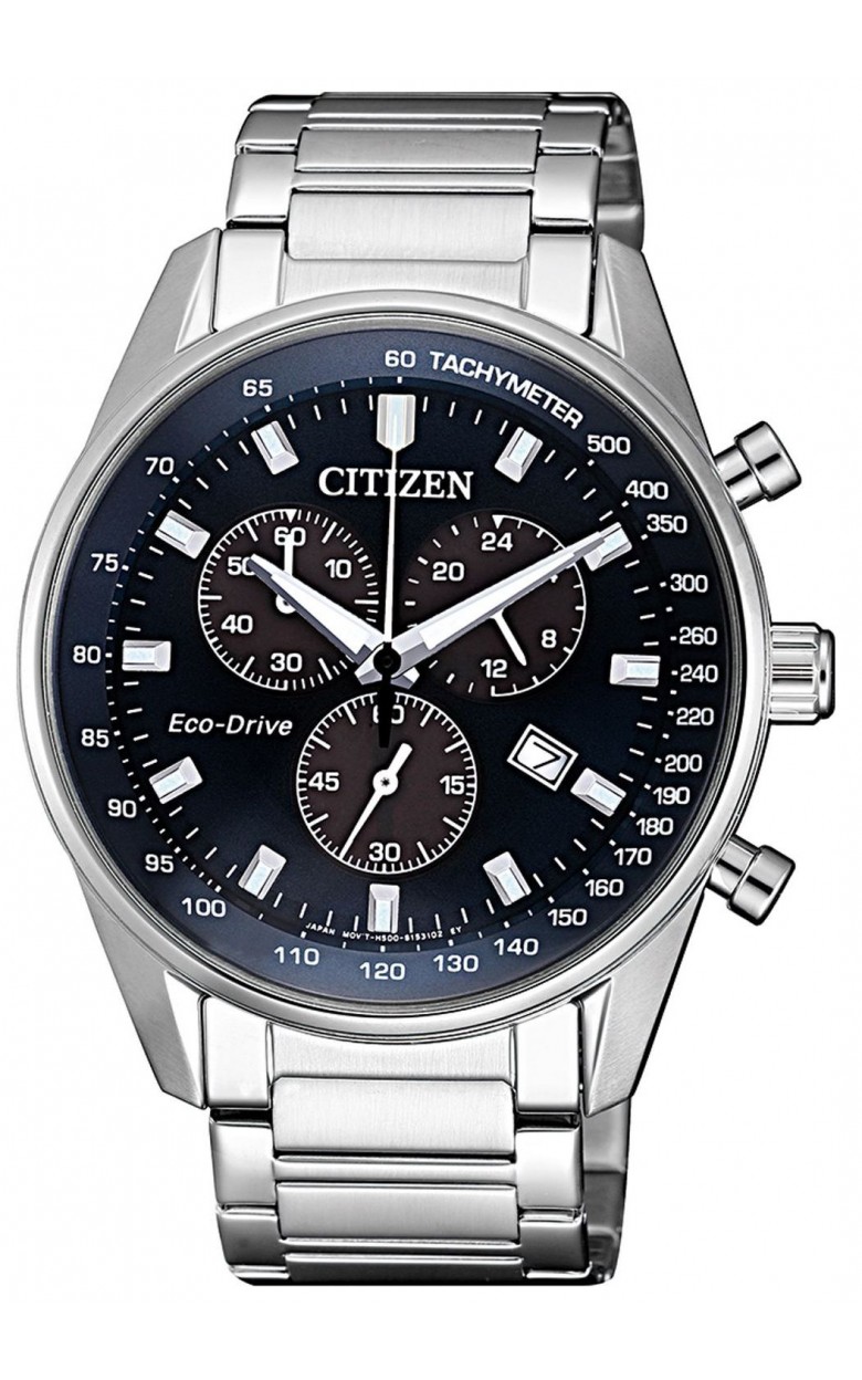 AT2390-82L  кварцевые с функциями хронографа наручные часы Citizen "Eco-Drive"  AT2390-82L