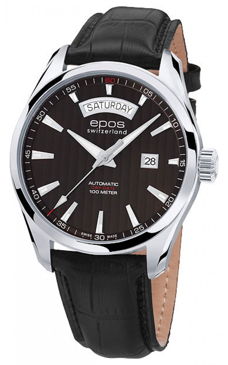 3402.142.20.15.25 swiss механический automatic wrist watches EPOS "Passion" for men  3402.142.20.15.25