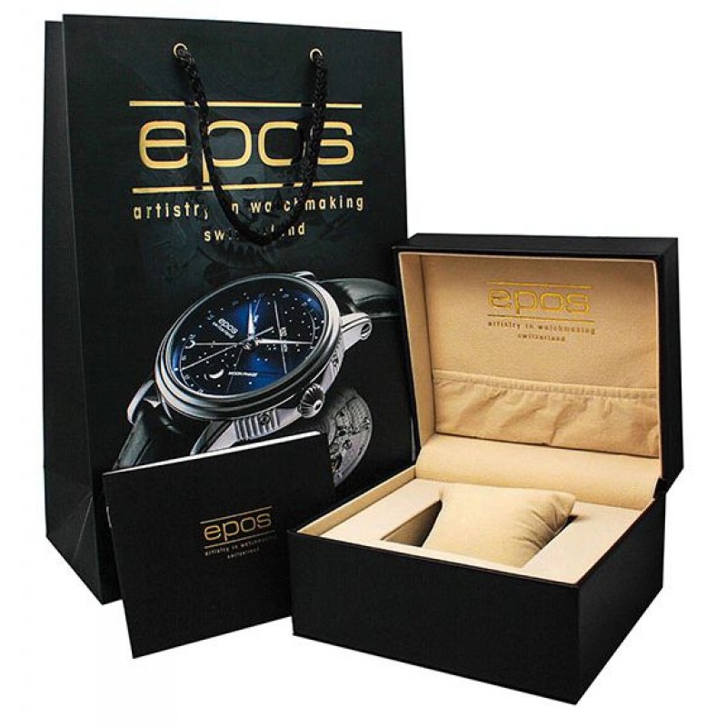 3402.142.20.34.30 swiss Men's watch механический automatic wrist watches EPOS "Passion"  3402.142.20.34.30