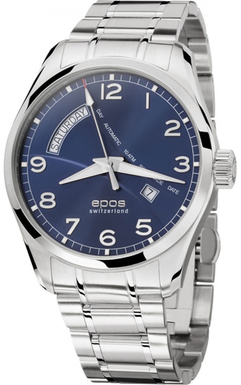 3402.142.20.36.30 swiss механический automatic wrist watches EPOS "Passion" for men  3402.142.20.36.30