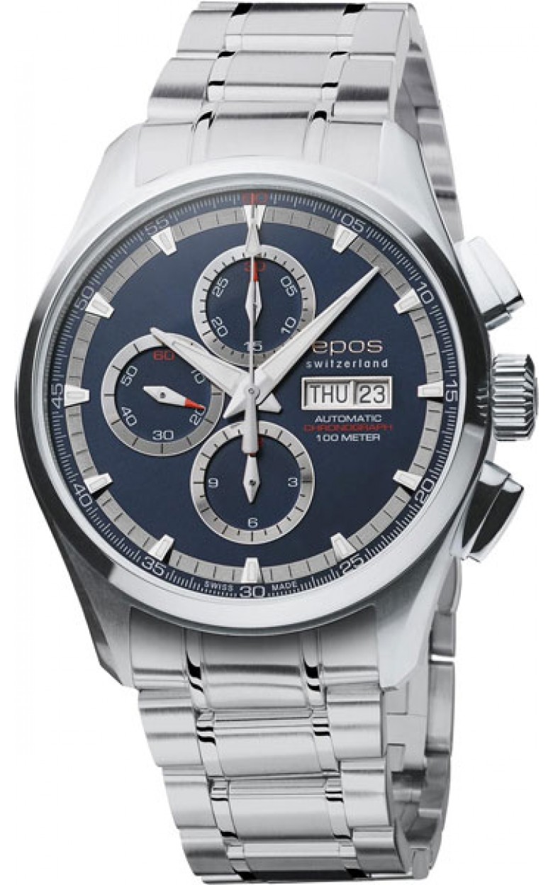 3433.228.20.16.30 swiss Men's watch механический automatic wrist watches EPOS "Sportive"  3433.228.20.16.30