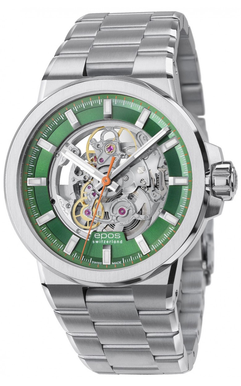 3442.135.20.13.30 swiss Men's watch механический automatic wrist watches EPOS "Sportive"  3442.135.20.13.30