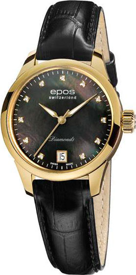 4426.132.22.85.15 swiss Lady's watch механический automatic wrist watches EPOS "Ladies Diamonds"  4426.132.22.85.15