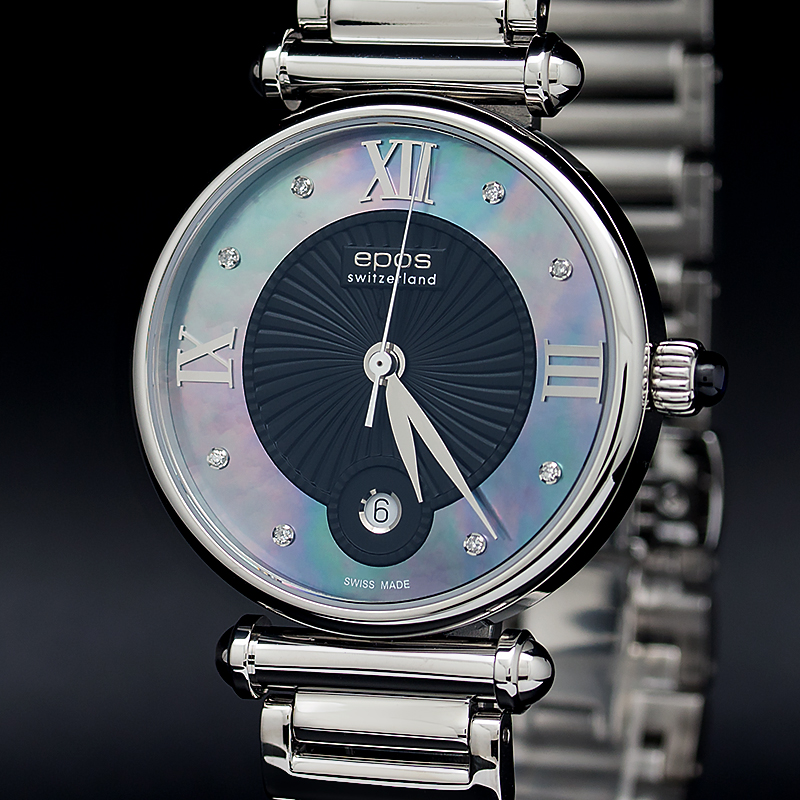 8000.700.20.85.30 swiss Lady's watch кварцевый wrist watches EPOS "Quartz"  8000.700.20.85.30