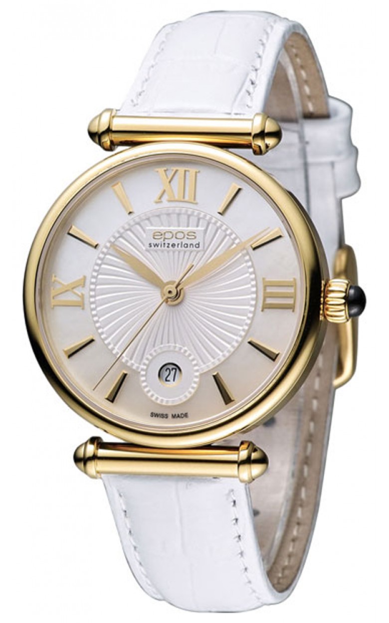 8000.700.22.68.10 swiss Lady's watch кварцевый wrist watches EPOS "Ladies Quartz"  8000.700.22.68.10