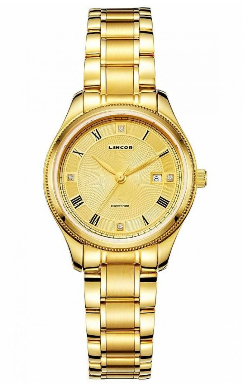 1228S2B2 russian Lady's watch кварцевый wrist watches Lincor  1228S2B2