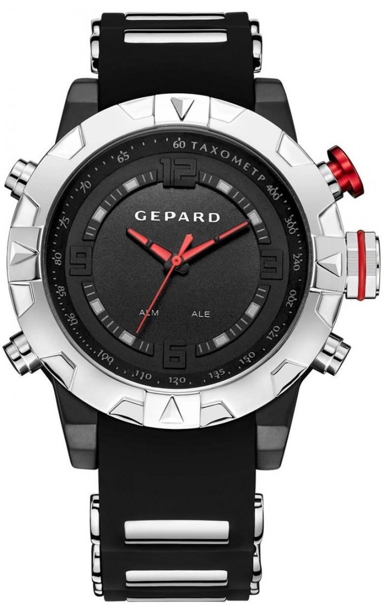 1238A12L4 russian Men's watch кварцевый wrist watches Gepard  1238A12L4