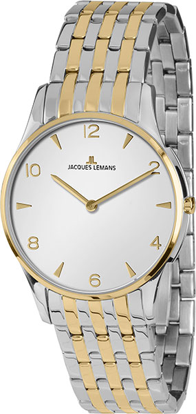 1-1853ZE  кварцевые наручные часы Jacques Lemans "Classic"  1-1853ZE