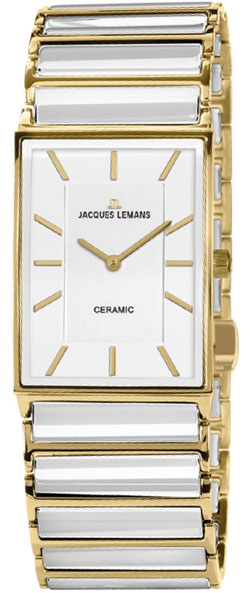 1-1858D  кварцевые часы Jacques Lemans "High Tech Ceramic"  1-1858D