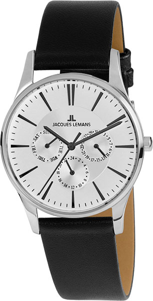 1-1929H  кварцевые наручные часы Jacques Lemans "Classic"  1-1929H