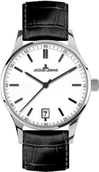 1-2027B  кварцевые наручные часы Jacques Lemans "Classic"  1-2027B