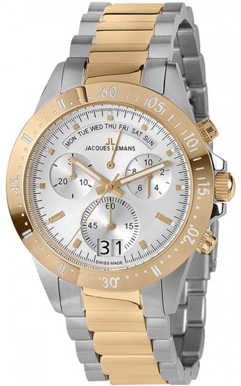 40-10C  кварцевые наручные часы Jacques Lemans  40-10C