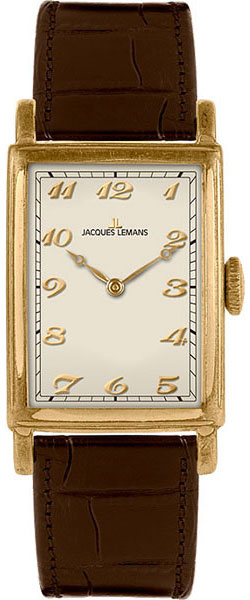 N-201B  кварцевые наручные часы Jacques Lemans "Retro Classic"  N-201B