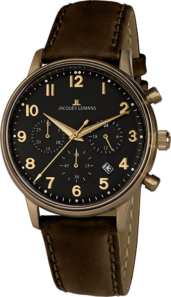 N-209ZK  кварцевые наручные часы Jacques Lemans "Nostalgie"  N-209ZK