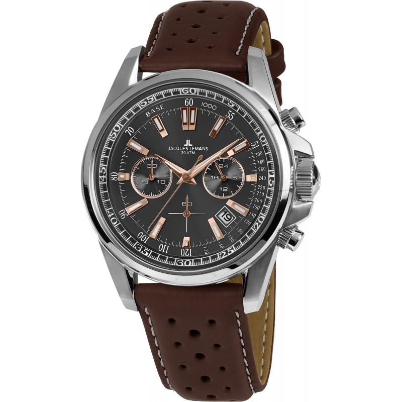 1-1117WO  кварцевые наручные часы Jacques Lemans "Sport"  1-1117WO