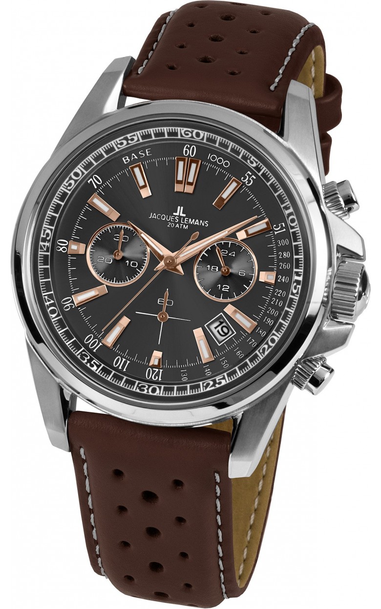 1-1117WO  кварцевые наручные часы Jacques Lemans "Sport"  1-1117WO