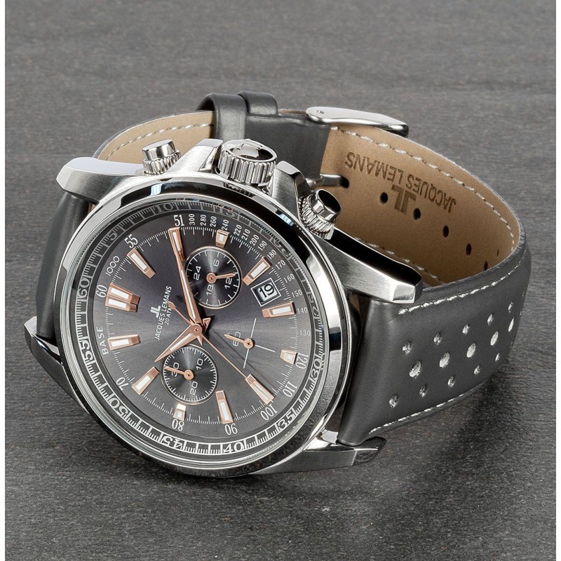 1-1117WR  кварцевые наручные часы Jacques Lemans "Sport"  1-1117WR