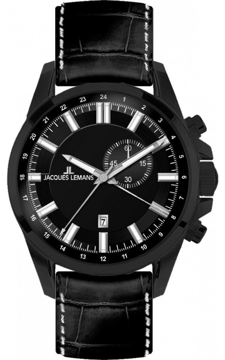 1-1653C  кварцевые наручные часы Jacques Lemans "Sport"  1-1653C