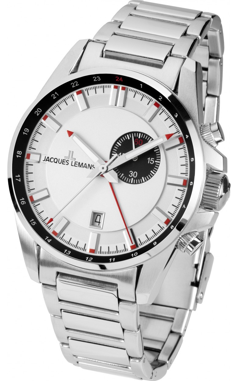 1-1653E  кварцевые наручные часы Jacques Lemans "Sport"  1-1653E