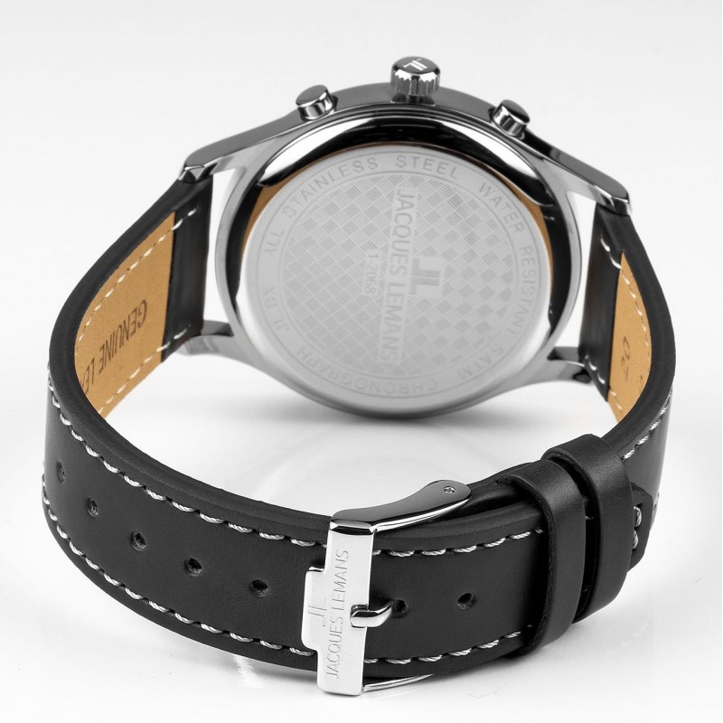 1-2068A  кварцевые наручные часы Jacques Lemans "Retro Classic"  1-2068A